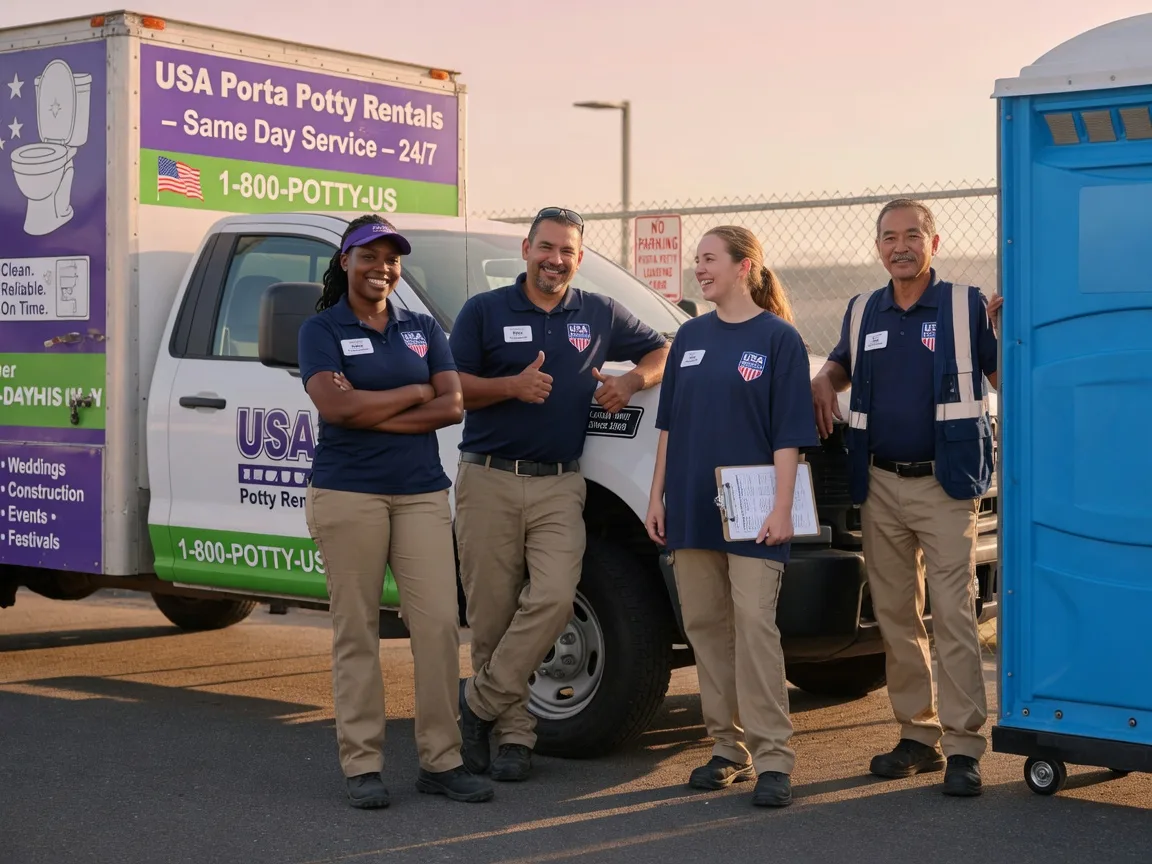 Porta Potty Rental company in North Prairie, WI